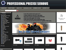 Tablet Screenshot of pps-airsoft.com